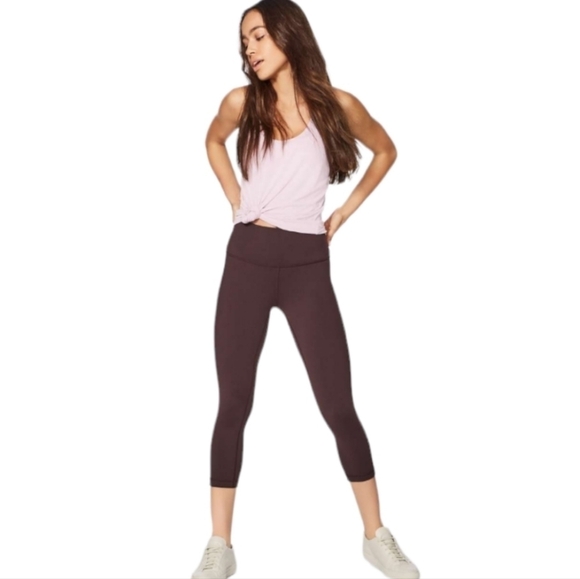 Lululemon Wunder Under Crop (Hi-Rise) (21") 10 - Picture 1 of 12